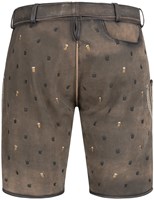 Lederhose Sammy Met Bierpullen (achterkant)