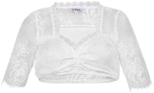 Luisa-Kosira Dirndl Blouse Wit