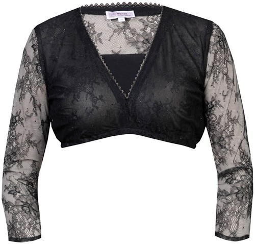 Kosima-Doro Dirndl Blouse 3/4 Mouw Zwart