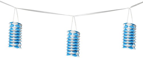 Slinger Oktoberfest met Lampionnen Beieren - 350cm