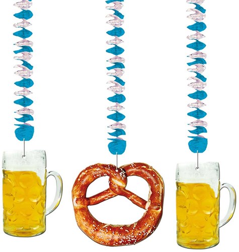 Oktoberfest Hangdeco (3 delig)