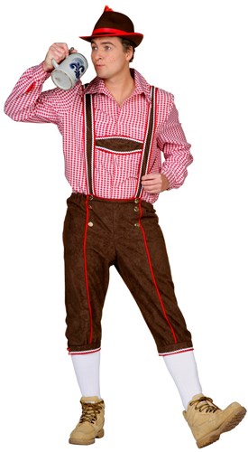 Lange Bruine Tiroler Broek