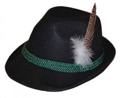 Oktoberfest Jagershoed Zwart