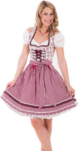 Luxe Dirndl Scattered Blooms (60cm)