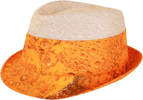 Trendy Hoed met Bierpatroon