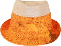 Trendy Hoed met Bierpatroon-2