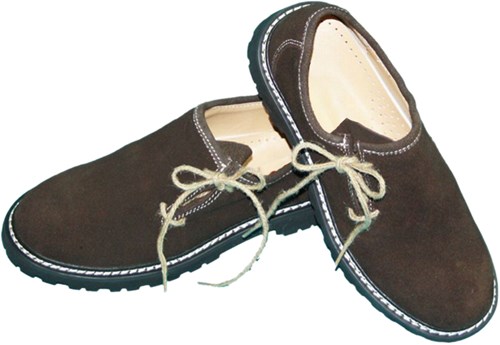 Luxe Donkerbruine Tiroler Schoenen