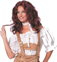 Witte Dames Dirndl Blouse