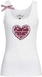 Trachten T-shirt Traumfrau Wit