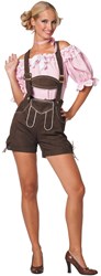 Donkerbruine Luxe Dames Tirolerhose