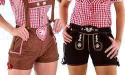 Dames Lederhosen