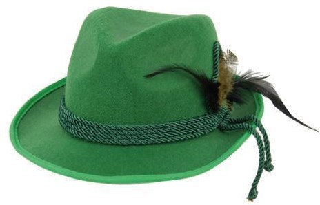 Groene Tiroler Hoed