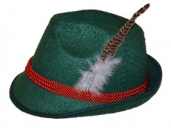 Oktoberfest Jagershoed Donkergroen