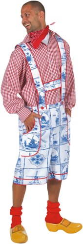 Tirolerhose Delfts Blauw