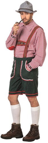 Korte Groene Tiroler Broek