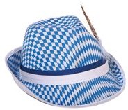 Blauw/Witte Oktoberfest Jagershoed