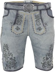 Münchner Dirndl Luis leather pants from goat leather