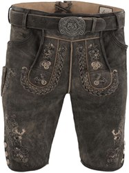 Lederhose Markus Geitenleer Kort met Riem