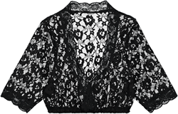 Dirndlblouse Luxe Kant Zwart