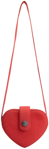 Luxe Dirndl Tasje Hartje Rood