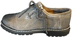 Antiek Grijze Oktoberfest Trachten Schoenen