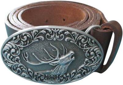 Luxe Tiroler Trachten Riem (echt leer)