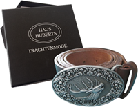Luxe Tiroler Trachten Riem (echt leer)-2