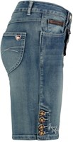 Tiroler Dames Trachten Jeans Blue (zijkant)