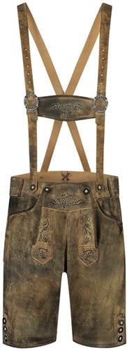 Urban Tiroler Lederhose Retro Kort (nepleer)