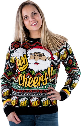 Santa Cheers Foute Kersttrui